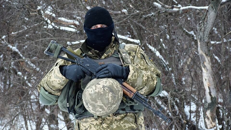 Военнослужащий Вооруженных сил Украины Военнослужащий Вооруженных сил Украины - РИА Новости, 1920, 25.01.2022